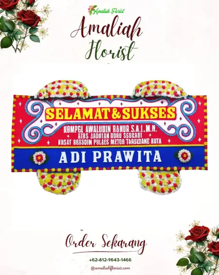 Papan Bunga Ucapan Selamat Kuwaru
